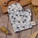 Mittens-Object Ethel "Triangles" 20x28 cm, 80% HL, 20% PE, satin 110 g/m2