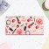 Money envelope "Happy Birthday!" Cutting, embossing, lipstick, 8x17 cm