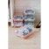 Box for storing shoes with a lid "Traces", 37 × 22 × 14 cm, pink color