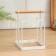 Holder for kitchen accessories of the share, 18 × 12.5 × 12.5 cm, white color