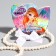 Set of jewelry, Winx, beads, bracelet with a bow