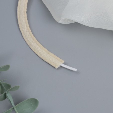 Tunnel, seamless, 10 mm, 10 ± 0.5 m, beige color-1