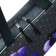 Folder with handles Textile A4, 370 x 280 x 60 mm, Stavia "Black cat" lilac