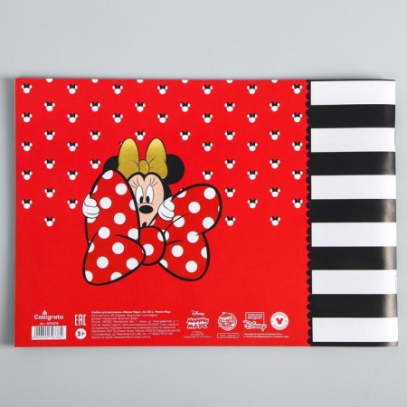 Album for drawing A4, 40 sheets 100 g/m², on paper, Minnie Mouse-2