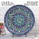 Lryagan Round Rishtan Ceramics, 43cm, Color ornament