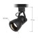 Single-phase track lamp TR38-gU10 BK under the lamp MR16 black