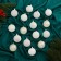 Set of balls plastic D-6 cm, 16 pcs "Melody" Pattering Cod, White