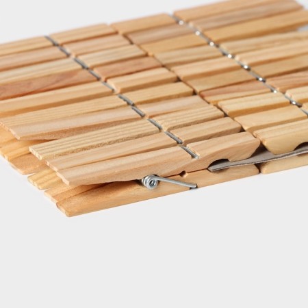 Clothespins of linen shade, 7 cm, 20 pcs-5