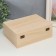 Casket wood for painting, 22x8.5x16.5 cm