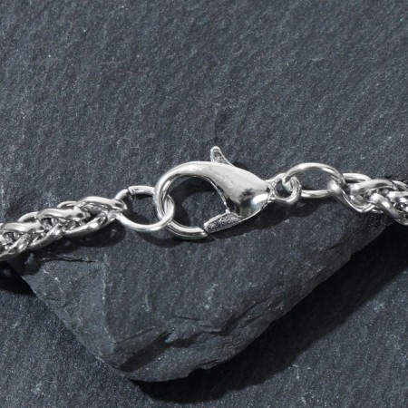 Kolovrat's pendant-amulet glory to the genus, color black silver, 50 cm-2