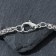 Kolovrat's pendant-amulet glory to the genus, color black silver, 50 cm