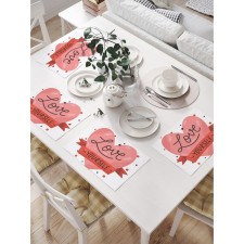 A set of napkins for setting the table 