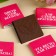 Milk chocolate “March 8” in a postcard, 20 g (4 pcs. X 5 g).
