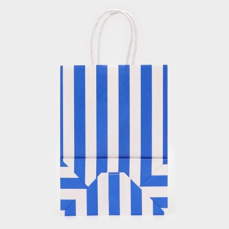 Crafts, blue, "stripes", 21 x 15 x 8 cm-2