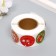 Stick Paper "joyful animals" d = 2.5 cm 500 pcs in a rolon 3x6x6 cm