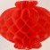 Souvenir plastic "Red flashlight" 36x36x28 cm
