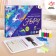 Set for creativity "Draw in the EBRU technique", A4 + fluorescent paints format
