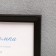 Photo frame plastic L-5 21x30 cm, wenge