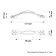 PC175 handle, m/o 96 mm, chromium color