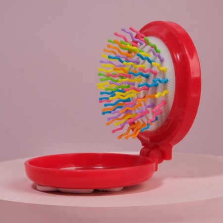 The comb is massage, folding, with a mirror, D = 6.5 cm, Mix drawing-10
