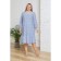 Women's dress, size 60, color light blue