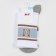 Male socks, white color, size 25-27