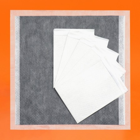 Six -layer gel coal diapers for animals, 60 x 60 cm, (in a set of 5 pcs)-9