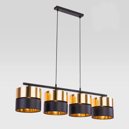 Hilton lamp, 4x60W E27, black color