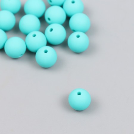 Busina silicone "round" turquoise-green d = 0.9 cm