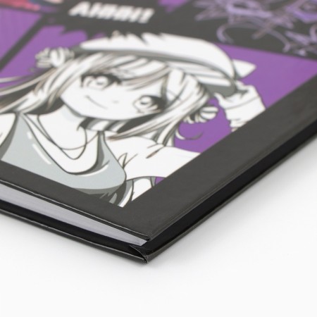 School Diary 1-4 class, in a solid cover, 48 liters "September 1: Anime Comic"-1