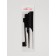 Set of comb, 3 objects: brush, with a tail, mini - brush, black color