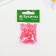 Bead glass "Jade kracle" 8 mm, 34 pcs. pink