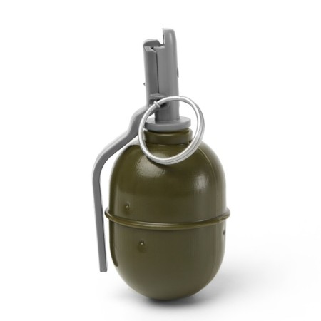Feet-shumber grenade, Straikeball "RGD-5" with an active check