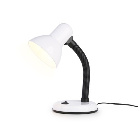 A table lamp with an E27 interchangeable lamp with Ambrella Light, Desk, D7701, E27, white color