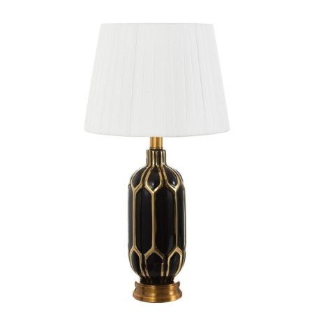 Armando table lamp E27 40W black and gold 28x28x55 cm Risalux-5