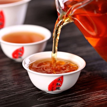 Chinese sustained black tea "Da Hong Pao with chocolate", pressed, 100 g, fujian-3