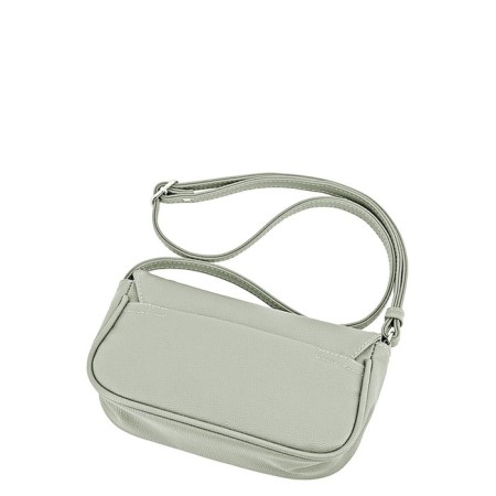 Messenger bag, valve department, gray color 11x20x6cm-1