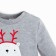 Set: jumper and pants crumb I "Merry XMAS", height 80-86 cm, color gray color