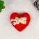 Soft toy "Bear on Heart", species mix