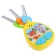 Musical keychain, sound, yellow color