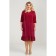 Women's dress, size 56, burgundy color