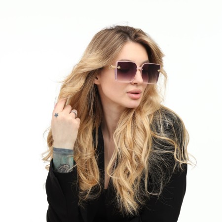 Sunglasses "OneSun", UV 400, pipe 13.5 cm, width 14.3 cm, lens 5.3 x 6 cm
