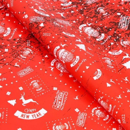 Glossy packaging paper "Festive", 70 x 100 cm-1
