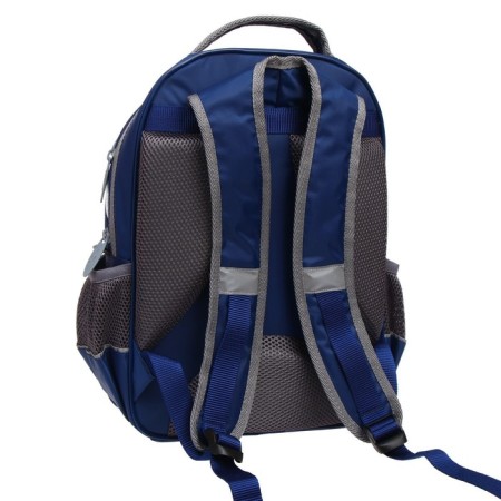 School backpack, 36 x 23 x 13 cm, ergonomic back, calligrata n "transformer", blue-12