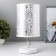 Table lamp "Chamomile" 1x60W E27 white 14.5x14.5x30 cm Risalux