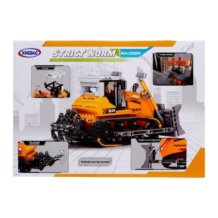 Designer techno "heavy caterpillar bulldozer", 703 details-5