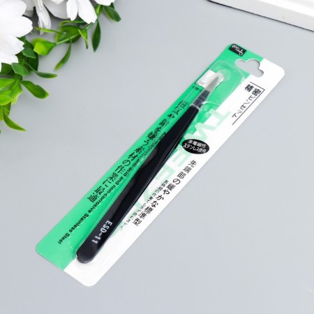 Pinzet for creativity straight "black" sharp 14x0.8 cm-3