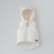 Безрукавка детская утеплённая KinDerLitto «Орсетто», рост 98-104 см, цвет сливочный