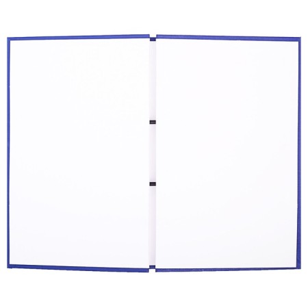 A4 Diploma Folder on Bolts, Bumvinyl, without paper, blue color (capacity up to 300 sheets)-3