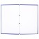 A4 Diploma Folder on Bolts, Bumvinyl, without paper, blue color (capacity up to 300 sheets)